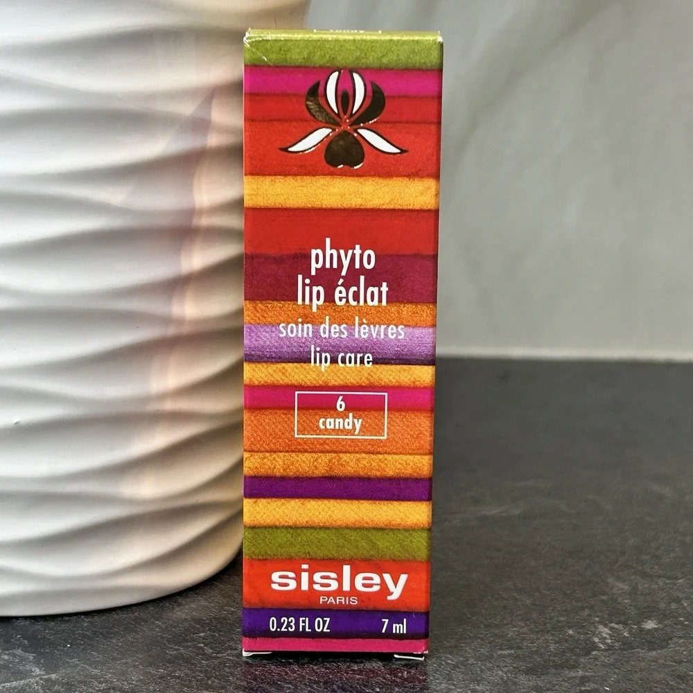 NEW Sisley Phyto Lip Eclat Care‎ Lipgloss - 6 CANDY Full Size HTF
